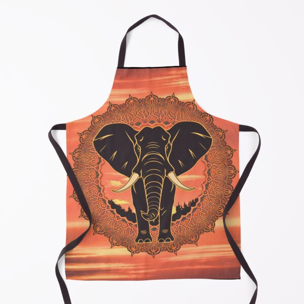 Item preview, Elephant Silhouette. Mandala elephant, Fantasy Elephant, colorful elephant designed and sold by ElephantVibes.
