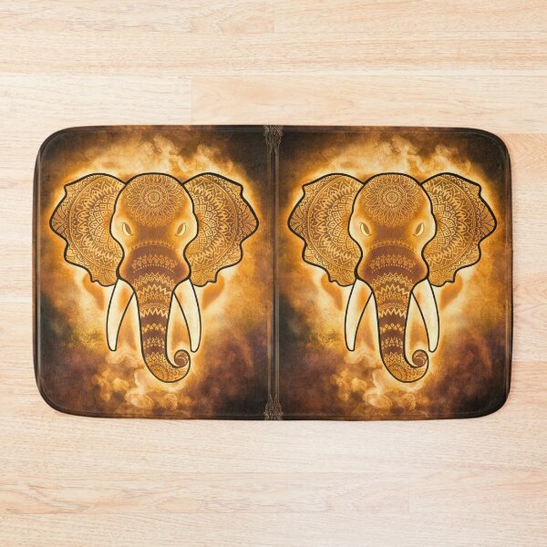 Item preview, Elephant Silhouette. Mandala elephant, Fantasy Elephant, colorful elephant designed and sold by ElephantVibes.