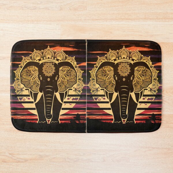 Item preview, Elephant Silhouette. Mandala elephant, Fantasy Elephant, colorful elephant designed and sold by ElephantVibes.
