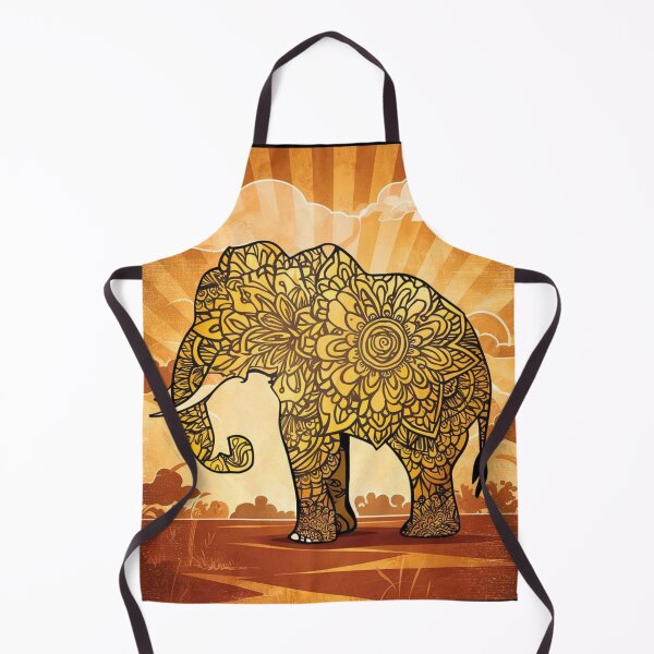 Item preview, Elephant Silhouette. Mandala elephant, Fantasy Elephant, colorful elephant designed and sold by ElephantVibes.