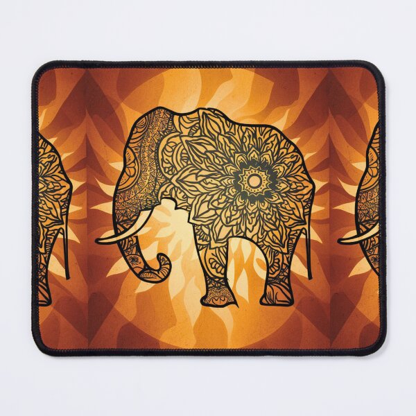 Item preview, Elephant Silhouette. Mandala elephant, Fantasy Elephant, colorful elephant designed and sold by ElephantVibes.