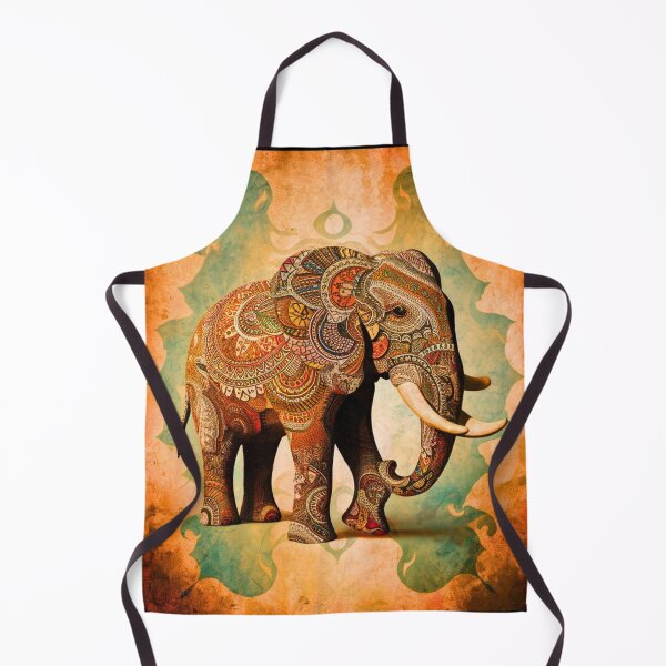 Item preview, Elephant Silhouette. Mandala elephant, Fantasy Elephant, colorful elephant designed and sold by ElephantVibes.