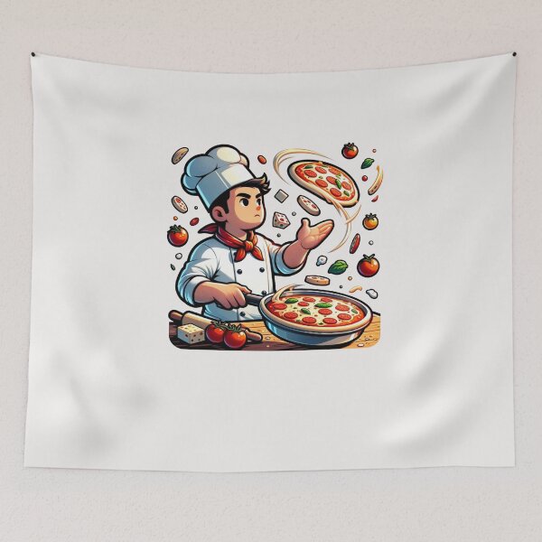 Item preview, making pizza designed and sold by creativechaster.