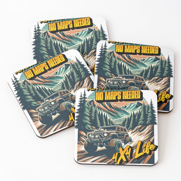 Item preview, Adventure Bound No Map Needed 4x4 Life designed and sold by MoritaB.