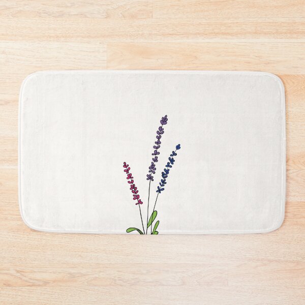 Item preview, Subtle bi pride flowers designed and sold by PeachyLitchi.