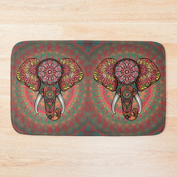 Item preview, Elephant Silhouette. Mandala elephant, Fantasy Elephant, colorful elephant designed and sold by ElephantVibes.