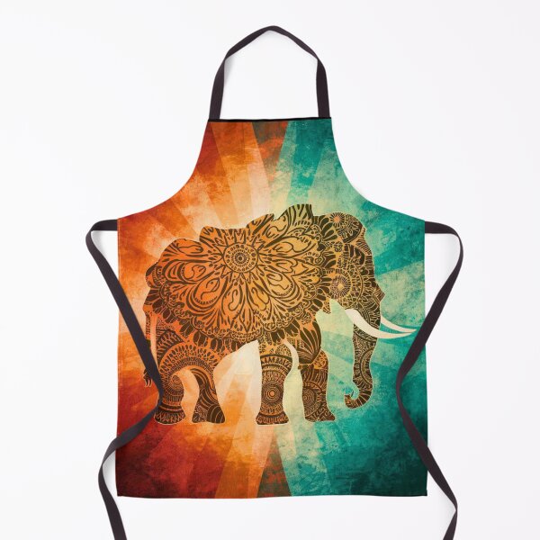 Item preview, Elephant Silhouette. Mandala elephant, Fantasy Elephant, colorful elephant designed and sold by ElephantVibes.