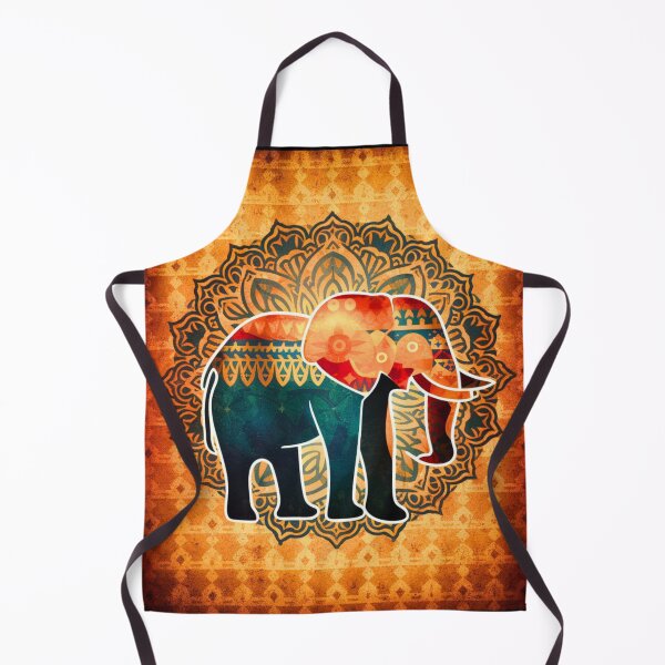 Item preview, Elephant Silhouette. Mandala elephant, Fantasy Elephant, colorful elephant designed and sold by ElephantVibes.