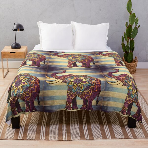 Item preview, Elephant Silhouette. Mandala elephant, Fantasy Elephant, colorful elephant designed and sold by ElephantVibes.