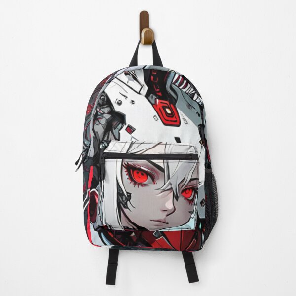 Artikelvorschau, Rotes Mecha-Mädchen entworfen und verkauft von Kawaii-Ninja.