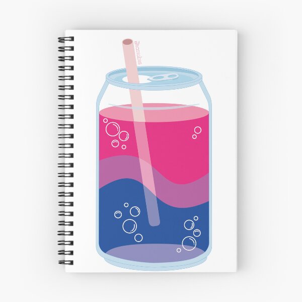 Item preview, Bisexual Pride Month soda can designed and sold by DianubisArt.