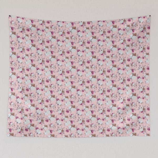 Item preview, Elegant Boho: Floral and Leaves Seamless Pattern Design" designed and sold by hjian8219.