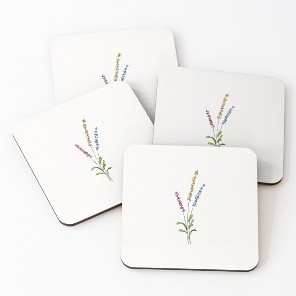 Item preview, Subtle pan sexual pride flowers designed and sold by PeachyLitchi.