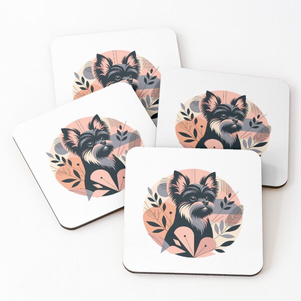 Item preview, Abstract Floral Affenpinscher designed and sold by TheAnimalZ00.