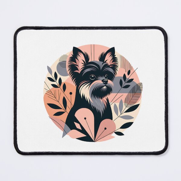 Item preview, Abstract Floral Affenpinscher designed and sold by TheAnimalZ00.