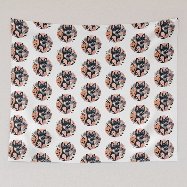 Item preview, Abstract Floral Affenpinscher designed and sold by TheAnimalZ00.