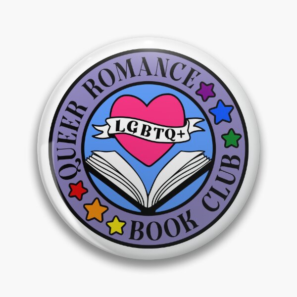 Item preview, Queer romance book club designed and sold by Radical Buttons.