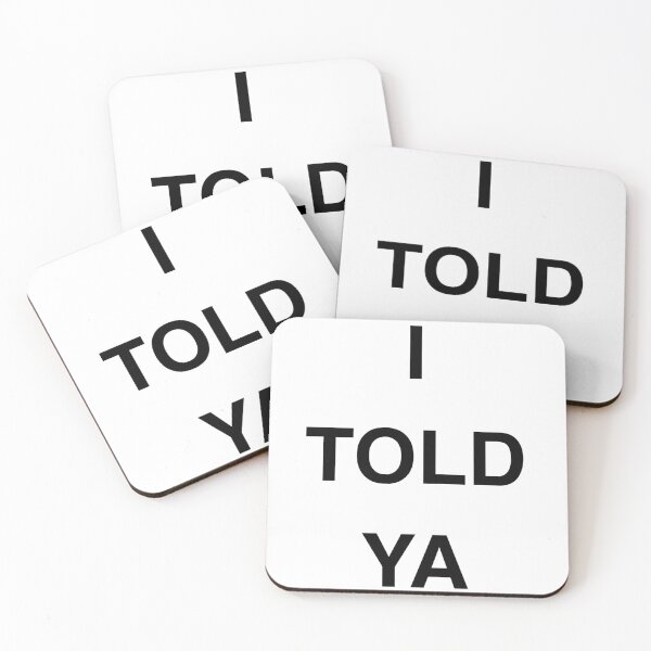 Item preview, Challengers “I Told Ya” Shirt designed and sold by planetjellyfish.