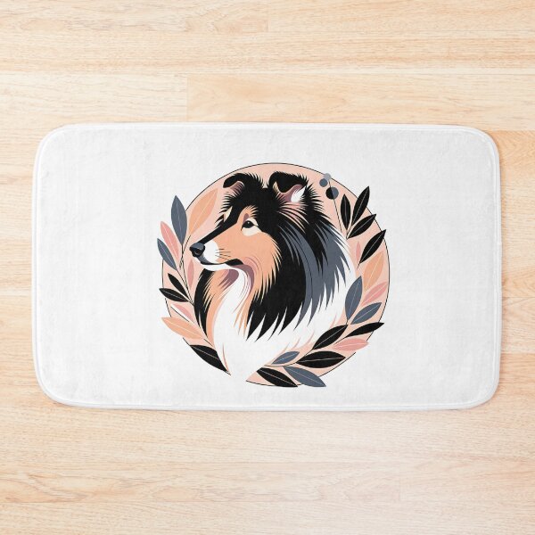 Item preview, Abstract Floral Shetland Sheepdog designed and sold by TheAnimalZ00.