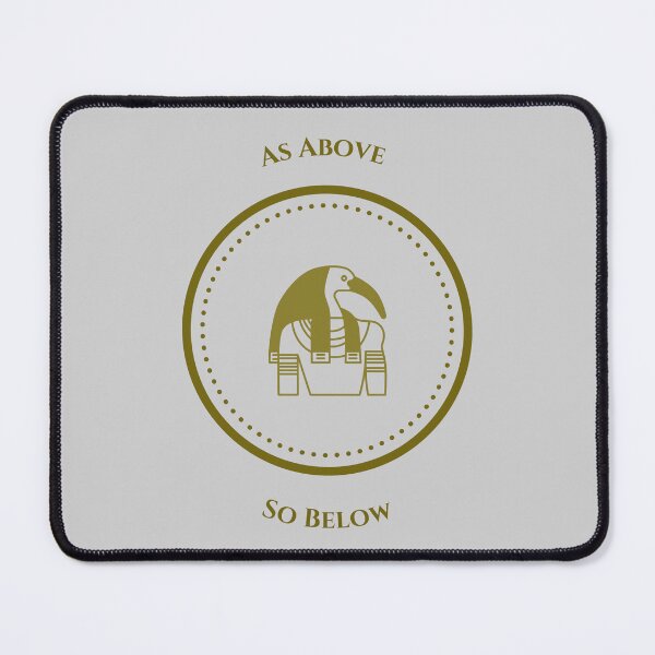 Item preview, As Above So Below. Thoth Ancient Egyptian God Of Wisdom.  designed and sold by Third-Eye-Realm.