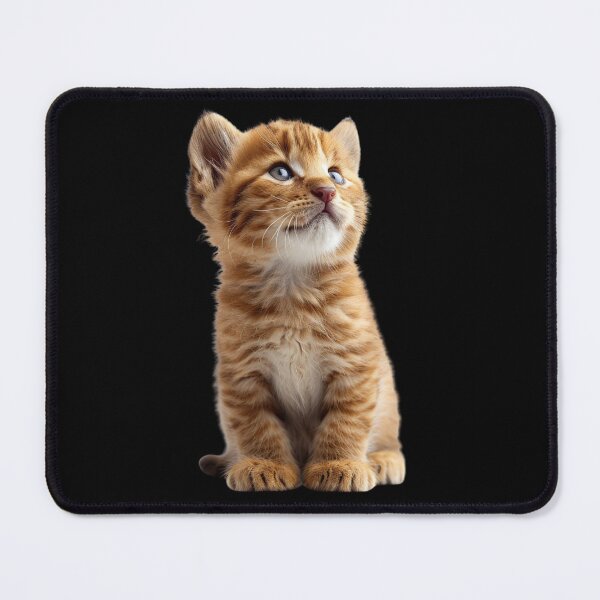 Item preview, Photorealistic Cute Orange Tabby Kitten designed and sold by HollywoodInked.