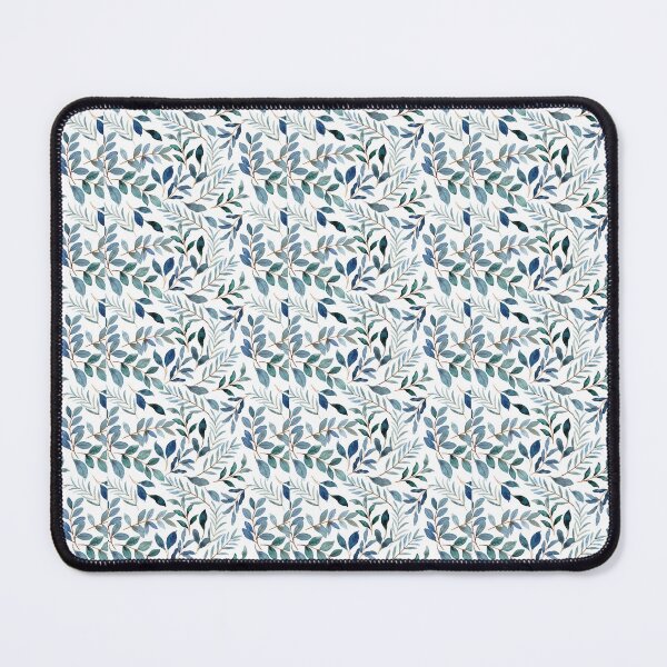 Item preview, Blue-Green Leaves: Watercolor Seamless Pattern designed and sold by hjian8219.