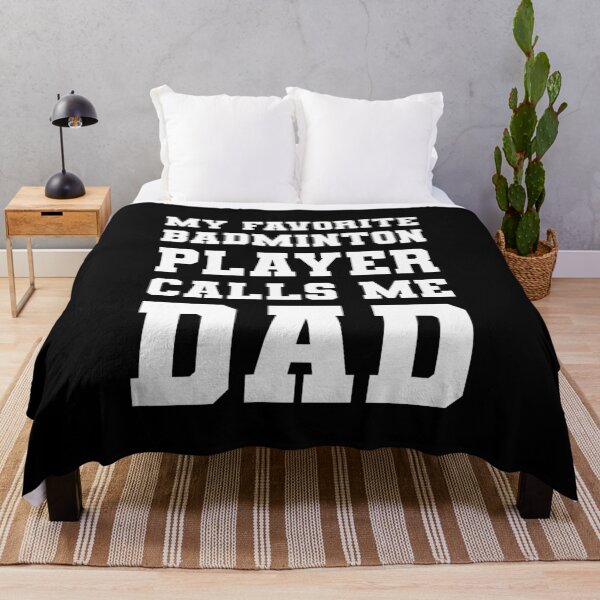 Item preview, My Favorite Badminton Player Calls Me Dad designed and sold by RareBunny.