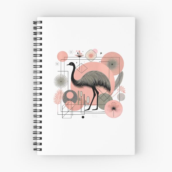 Item preview, Abstract Floral Emu designed and sold by TheAnimalZ00.