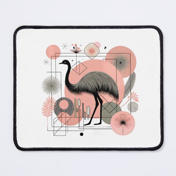 Item preview, Abstract Floral Emu designed and sold by TheAnimalZ00.