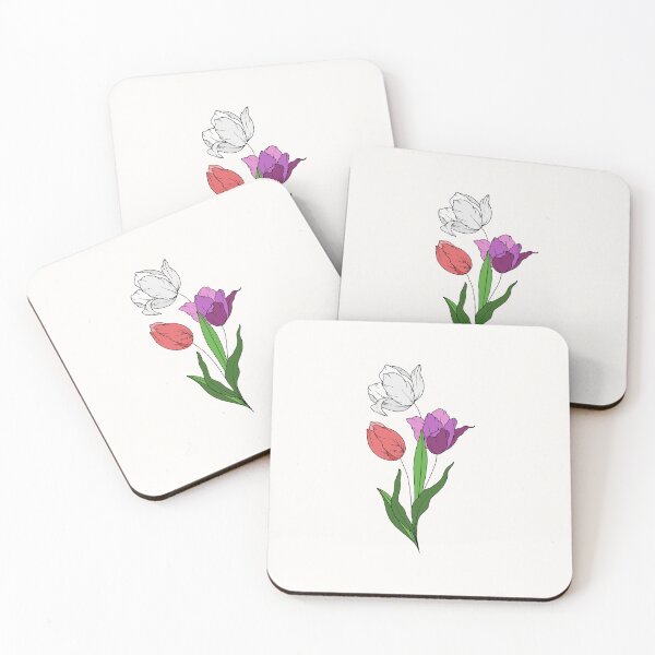 Item preview, Lesbian pride flowers designed and sold by PeachyLitchi.