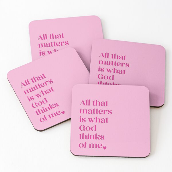 Item preview, pink God quote designed and sold by pizzarolls0607.