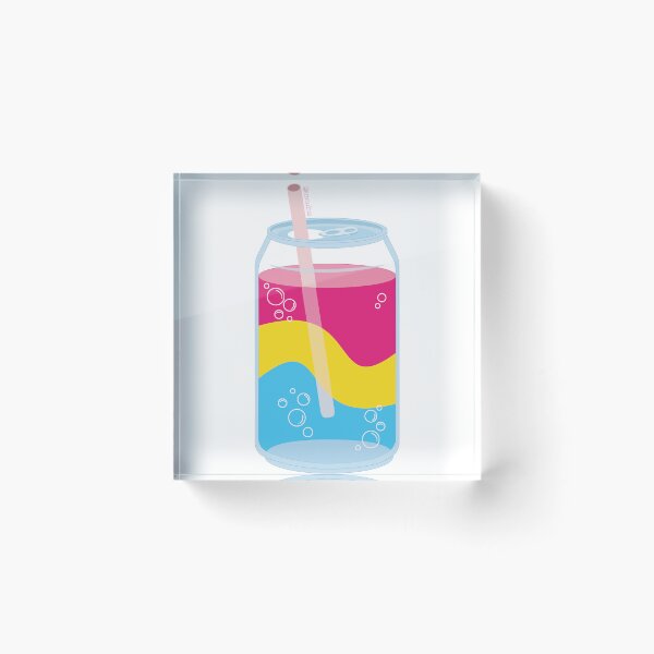 Item preview, Pride Month Pansexual soda can designed and sold by DianubisArt.