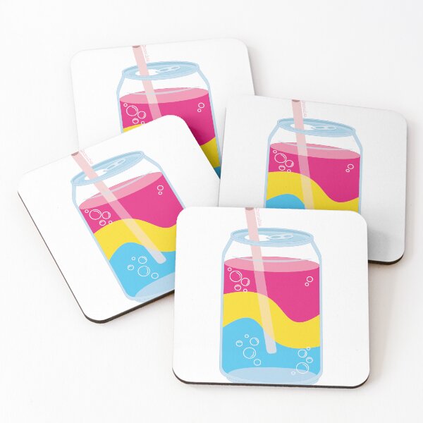 Item preview, Pride Month Pansexual soda can designed and sold by DianubisArt.