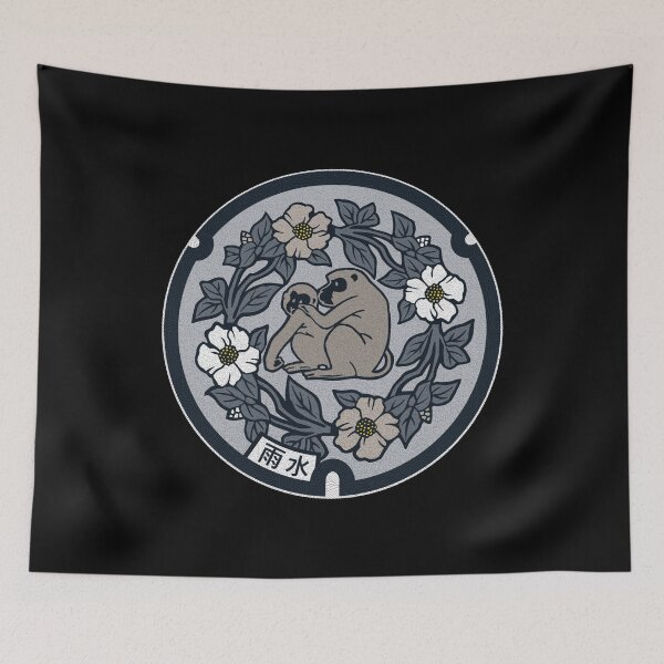 Item preview, Oita City Manhole Cover Art 2 designed and sold by Musashi1996Art.