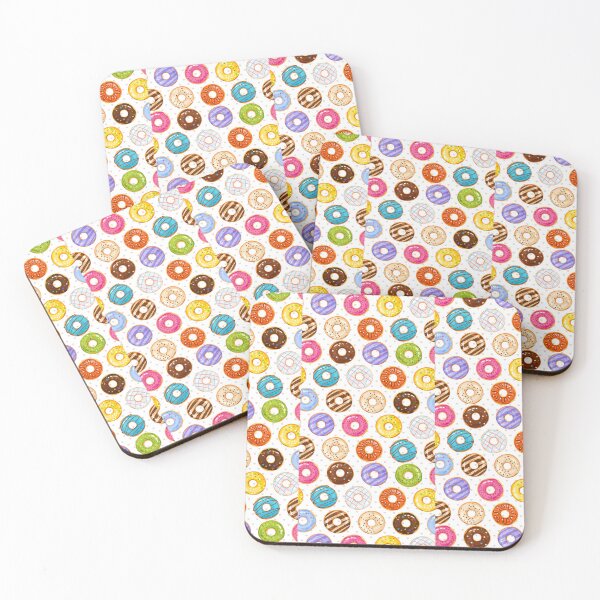 Item preview, Sweet Delight: Powdered Donut Dessert Background" designed and sold by hjian8219.