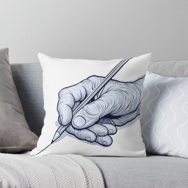 Item preview, Precision in Art: Hand Holding a Fine-Tipped Drawing Pen designed and sold by Ronin1969.