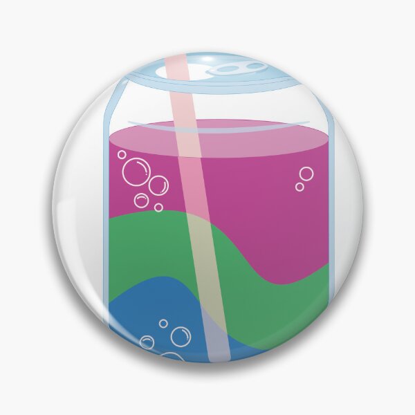 Item preview, Polysexual Pride Month soda can designed and sold by DianubisArt.