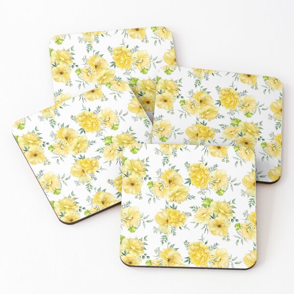 Item preview, "Blooming Beauties: Watercolor Flower Seamless Pattern designed and sold by hjian8219.
