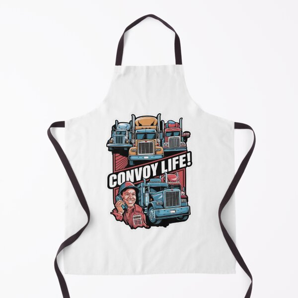 Item preview, Convoy Life Big Rig Trucker Design designed and sold by Peter Stawicki.