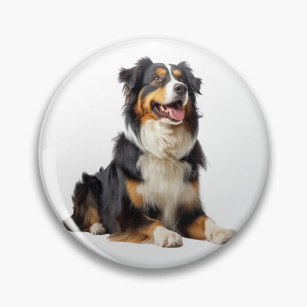 Item preview, Photorealistic Cute Border Collie Dog designed and sold by HollywoodInked.