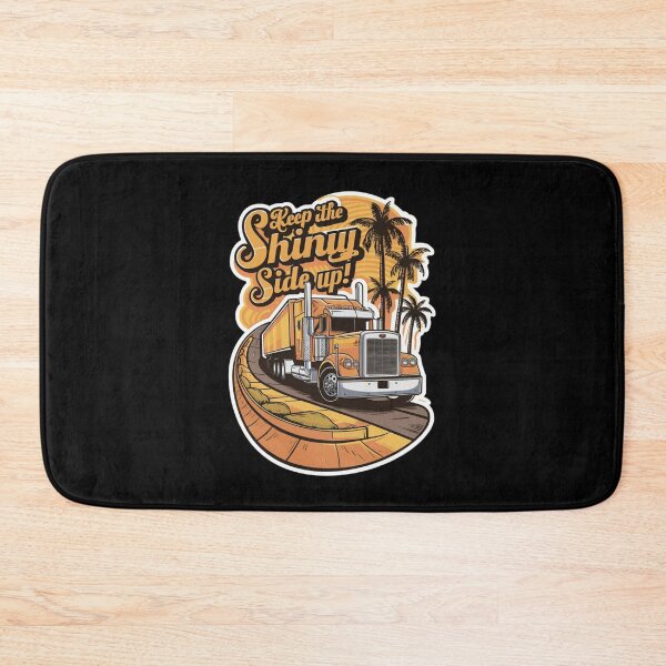 Item preview, Keep The Shiny Side Up Palm Tree Design designed and sold by Peter Stawicki.