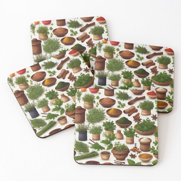 Item preview, Herbs And Spices Pattern #2 designed and sold by Pokemondundee.