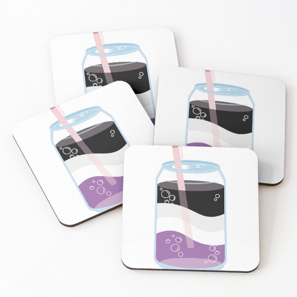 Item preview, Pride Month Asexual soda can designed and sold by DianubisArt.