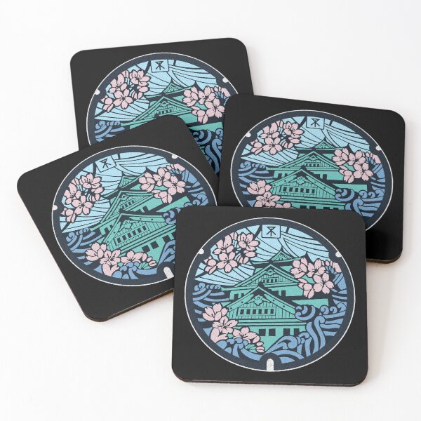 Item preview, Osaka City Manhole Cover Art designed and sold by Musashi1996Art.