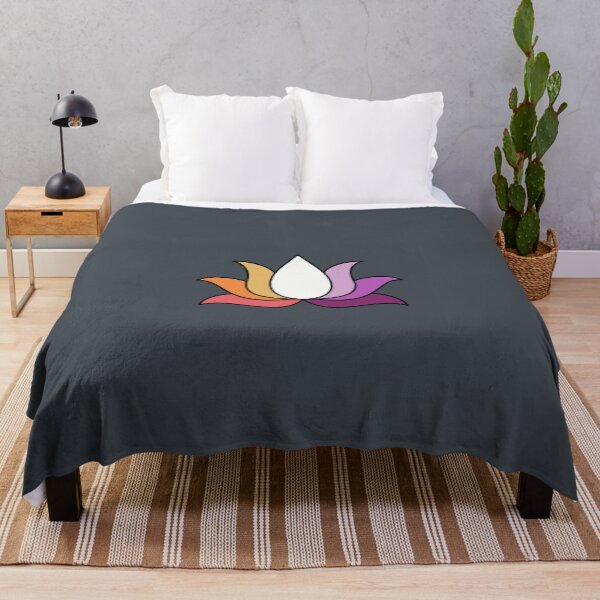 Item preview, Lesbian pride lotus flower designed and sold by PeachyLitchi.