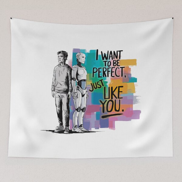 Item preview, i want to be perfect just like you designed and sold by LaughingProf.