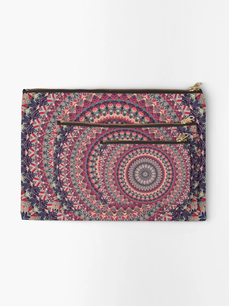 Thumbnail 2 of 4, Zipper Pouch, Mandala 113 designed and sold by Mandala Of Life.