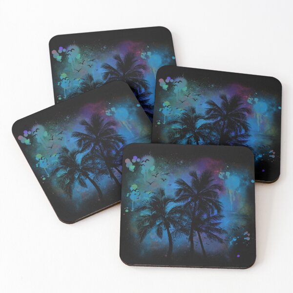 Item preview, Palm trees with birds designed and sold by -short- & EPIC shop.