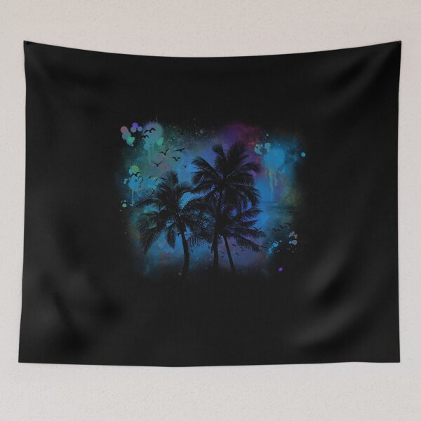 Item preview, Palm trees with birds designed and sold by -short- & EPIC shop.