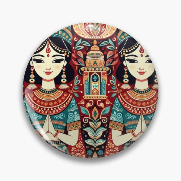 Item preview, Hindu Twins designed and sold by Laura Chambers.